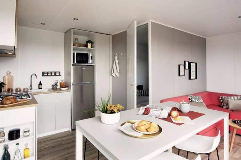 Camping les chhenes verts with comfortable rentals