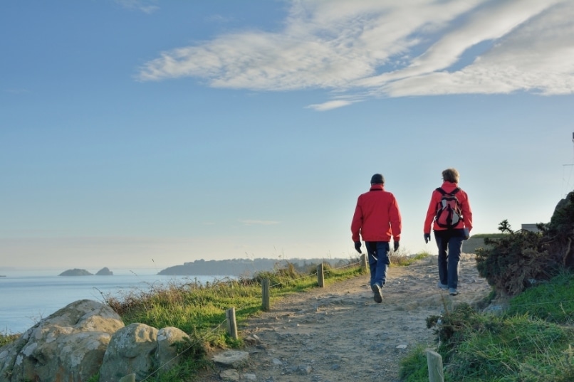 randonnée sur les cotes